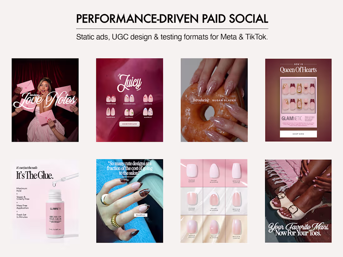 Cover image for Paid Social Ad Creative (Static & Short-Form Video)