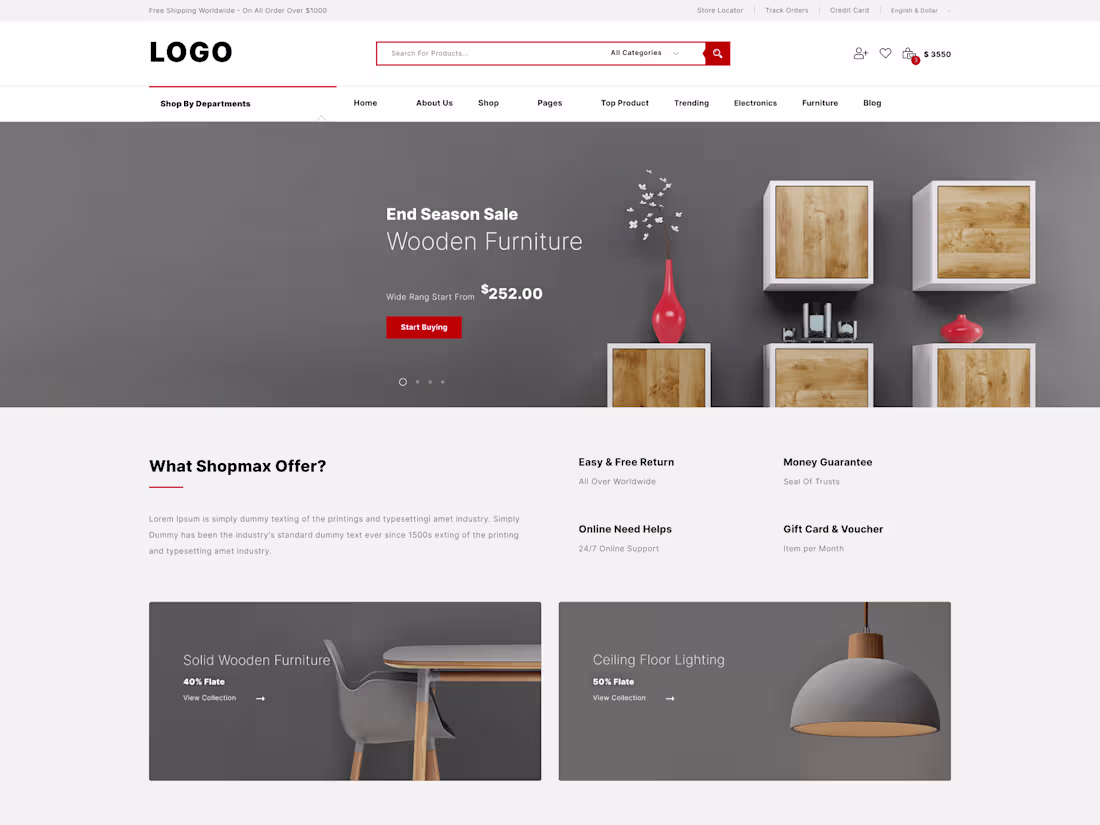Cover image for Innovative Website Design Mockup By Tristate Designs