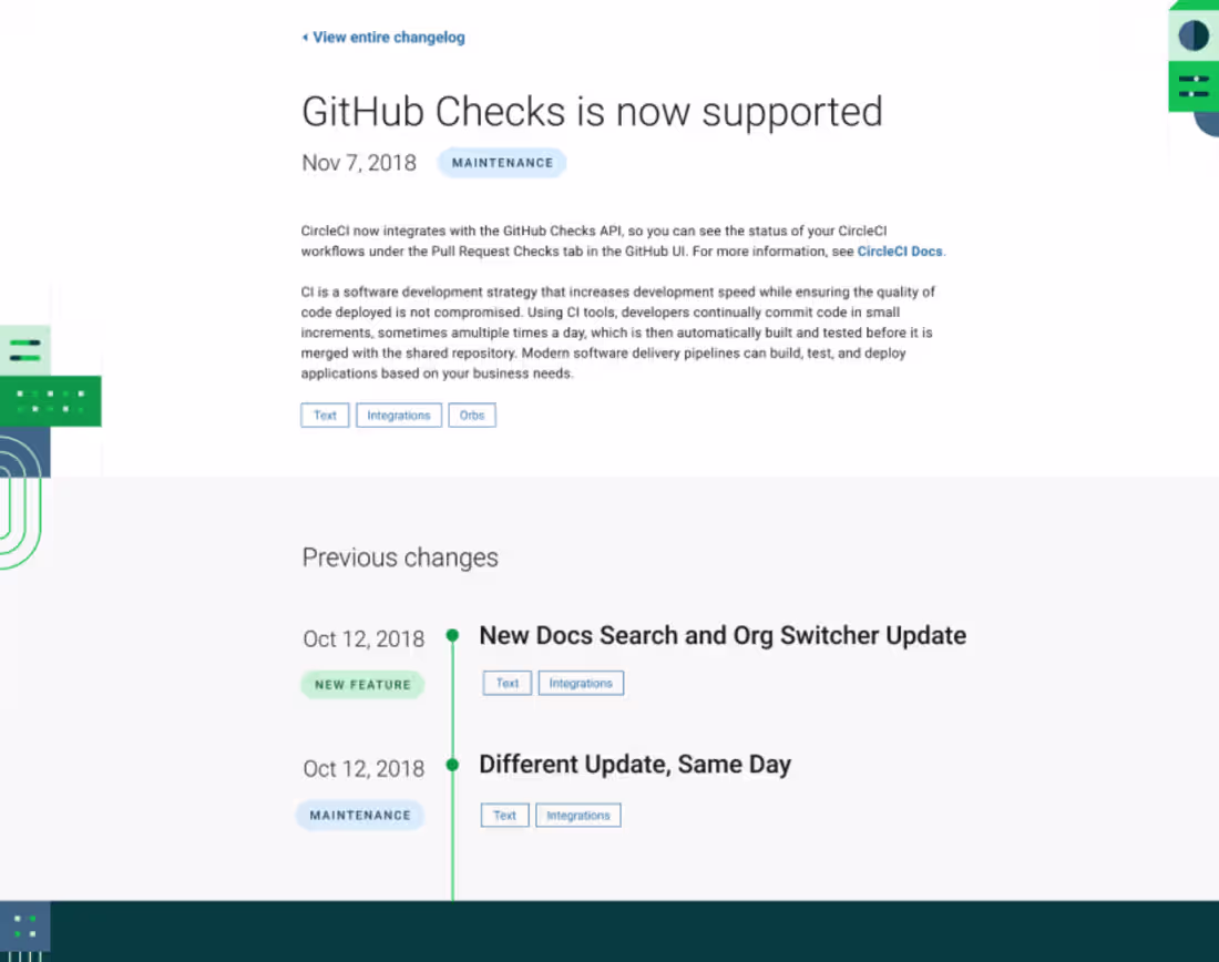 Cover image for Changelog Glow-Up