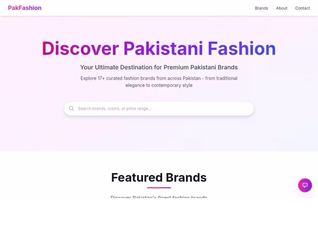 Cover image for A responsive multi-brand fashion e-commerce