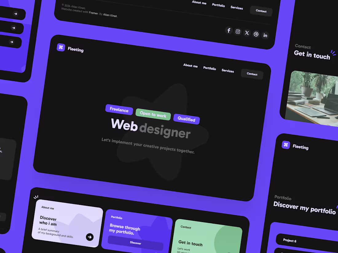 Cover image for Framer multipage website