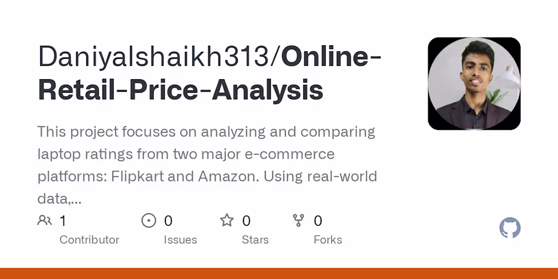 Cover image for Online Retail Price Analysis - Flipkart vs Amazon