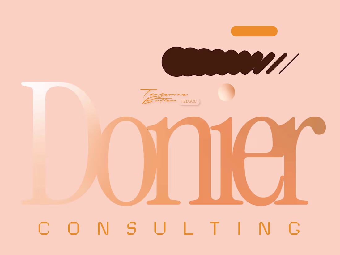 Cover image for Donier Consulting