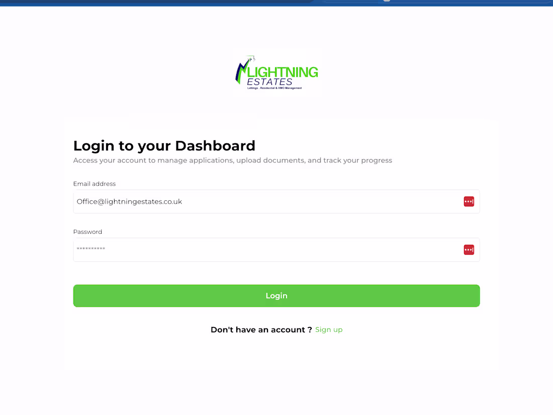 Cover image for Lightning Estate CRM Web App