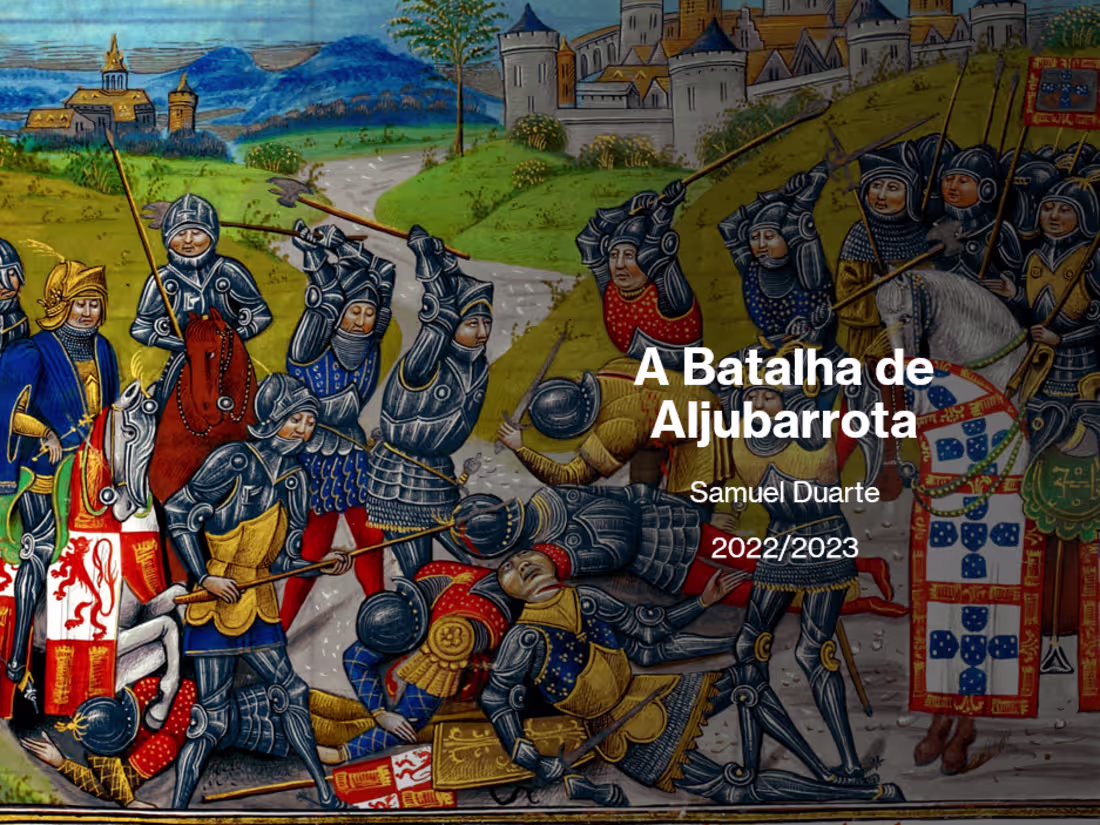 Cover image for Batalha de Aljubarrota