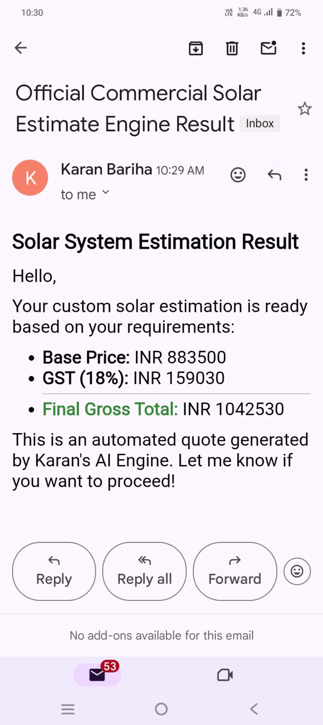Cover image for "Automated Solar Quotation & Pricing