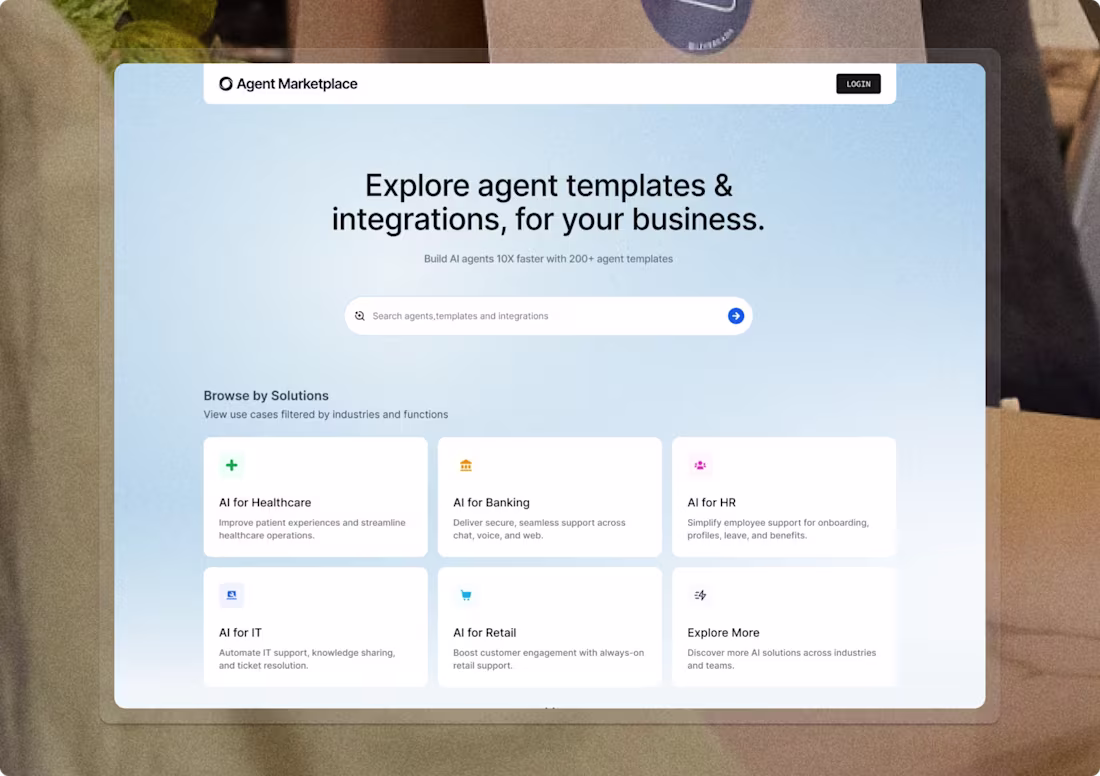 Cover image for Designing Kore.ai Agent Marketplace for Enterprise AI