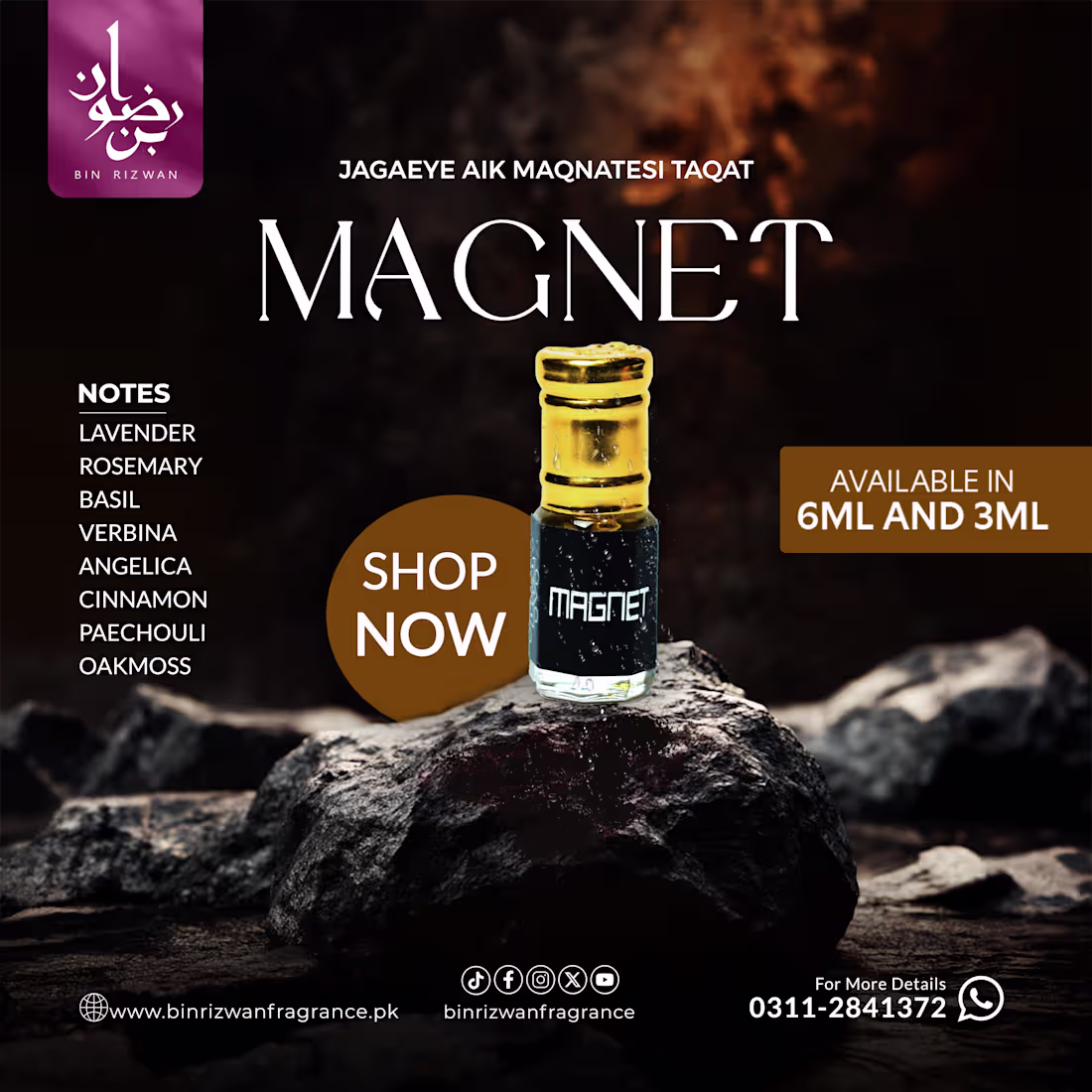 Cover image for Irresistible Attraction: Visual Branding for 'Magnet' Fragra...