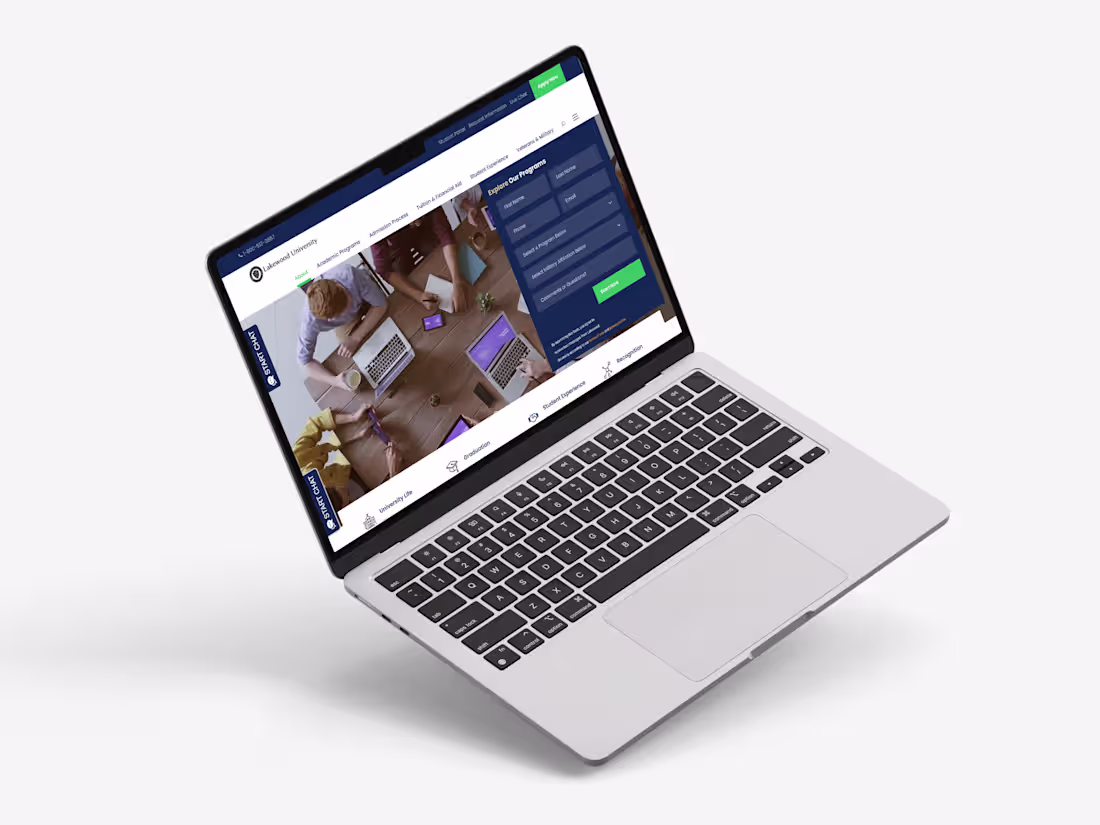 Cover image for Lakewood University - LMS WordPress Development