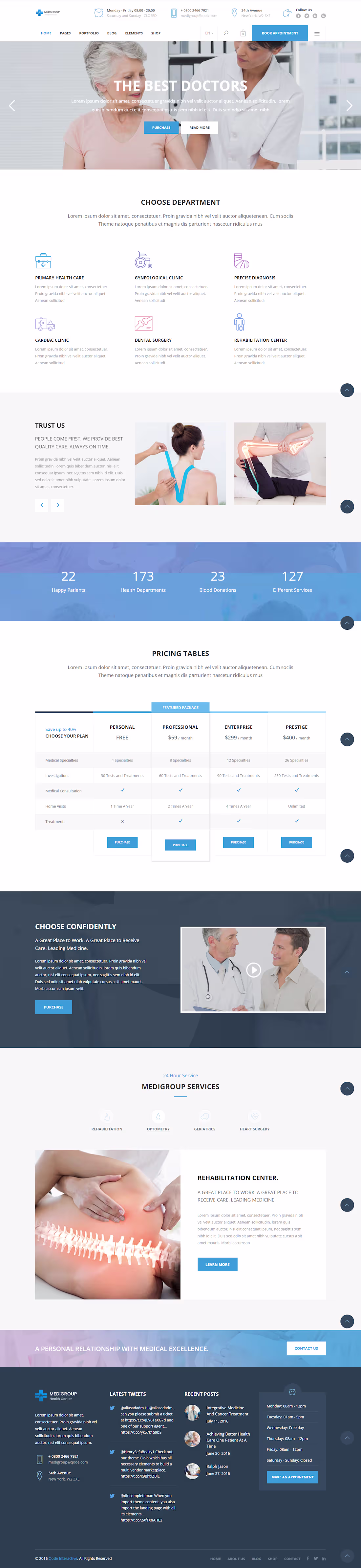 Cover image for Medical And Healthcare Website Design