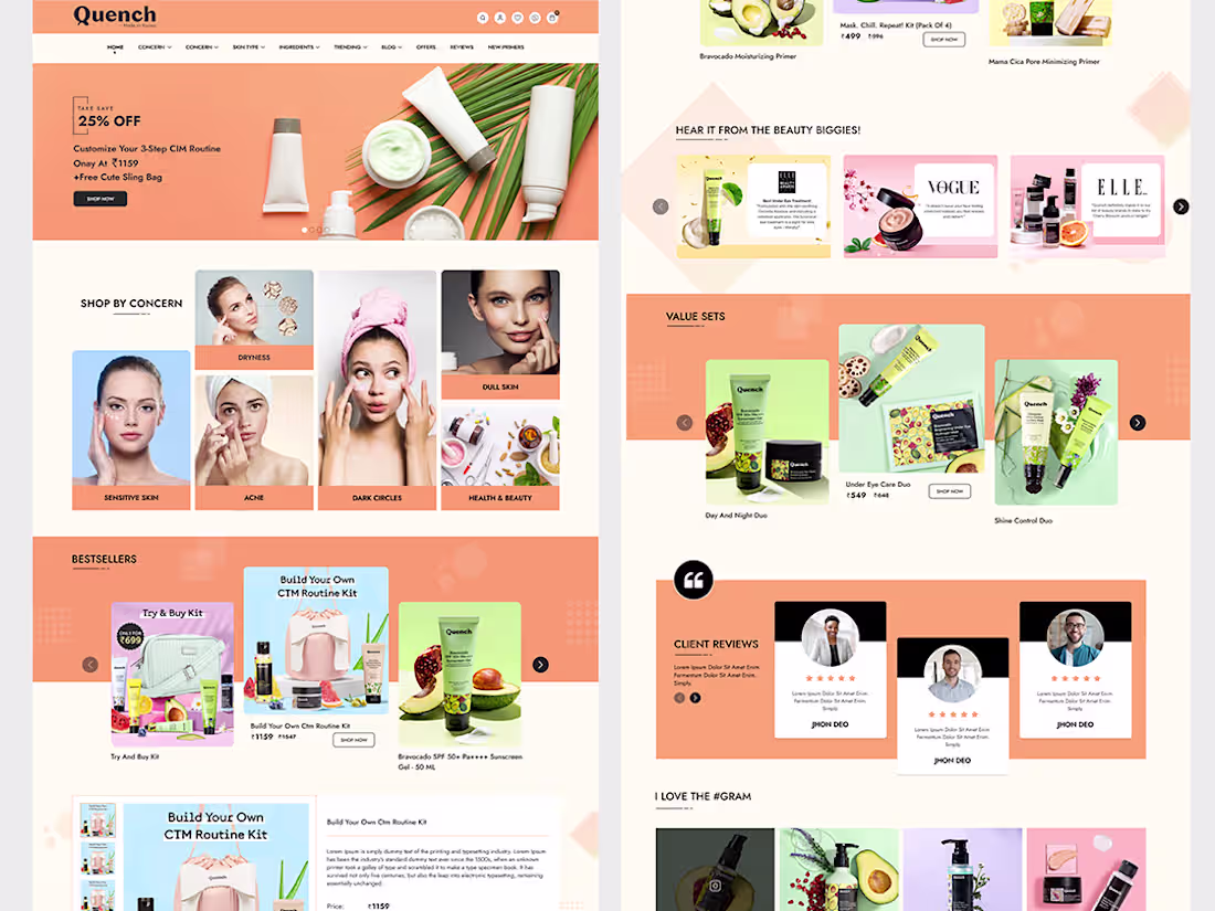 Cover image for Quench Website