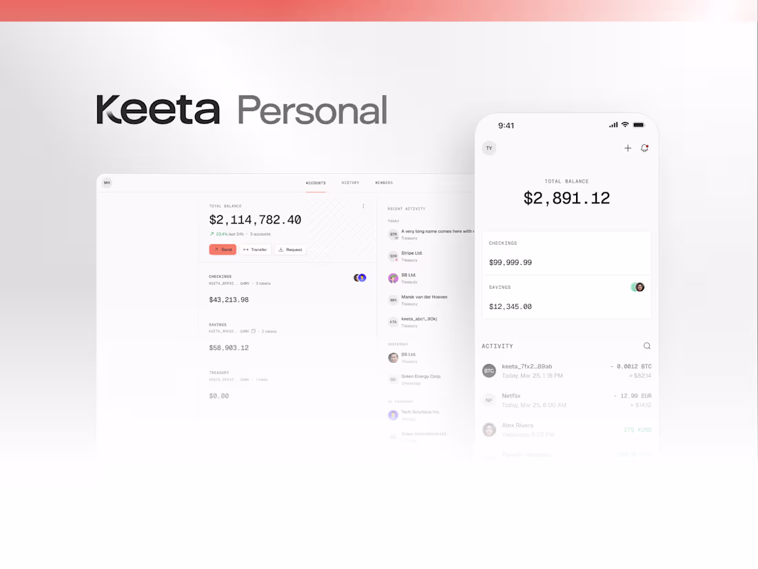 Cover image for Brand Identity, Product & Motion Design — Fintech Platform
