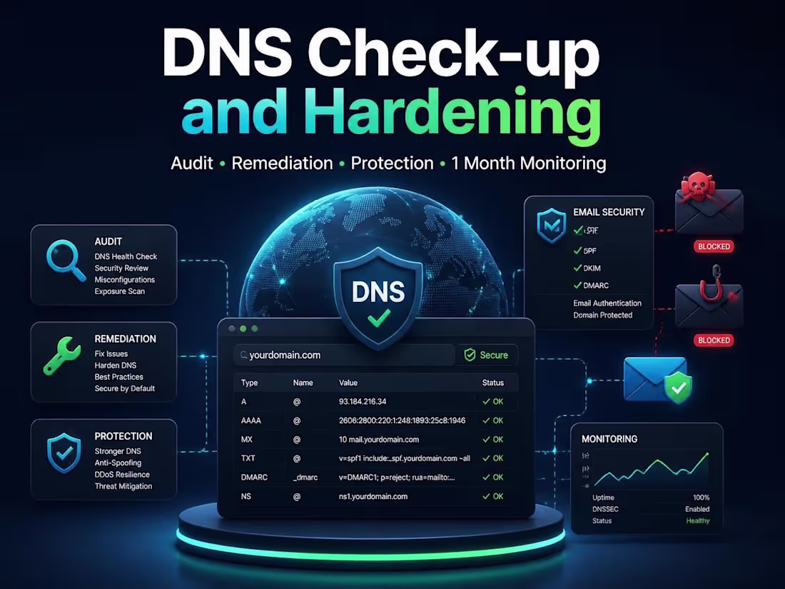 Cover image for DNS Emergency, Stop Spam and Phishing
