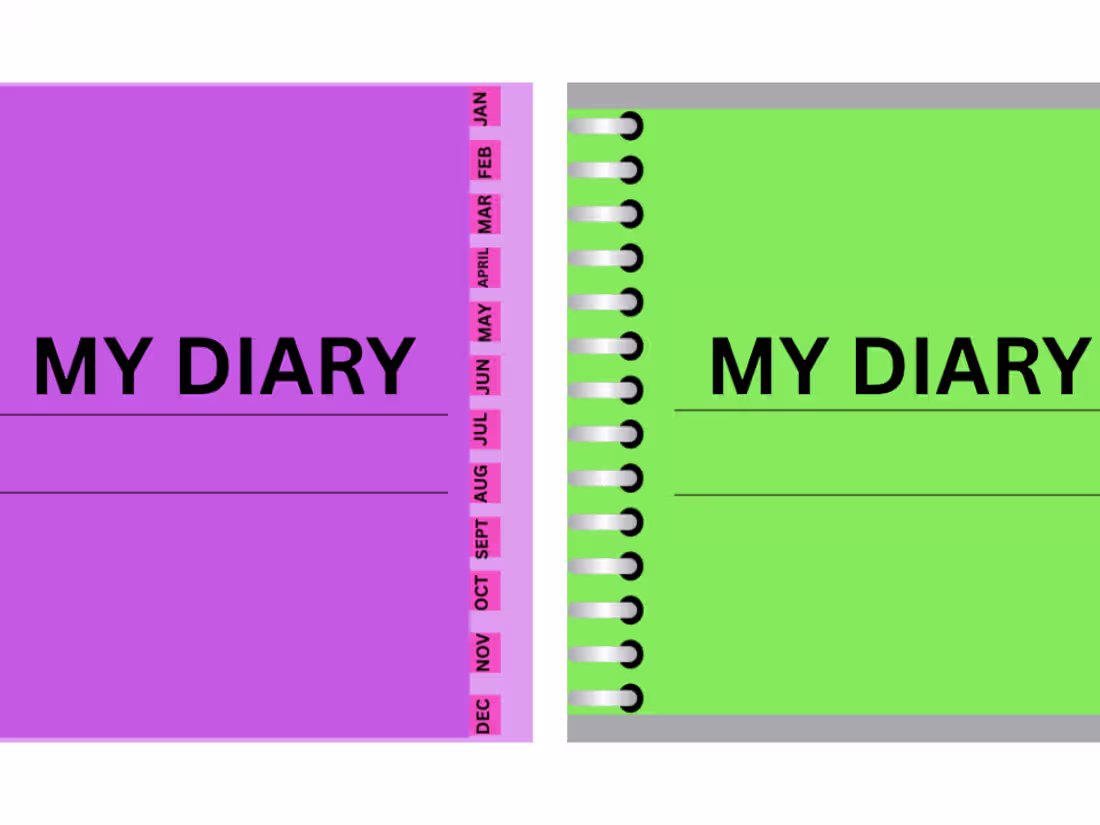 Cover image for diary design