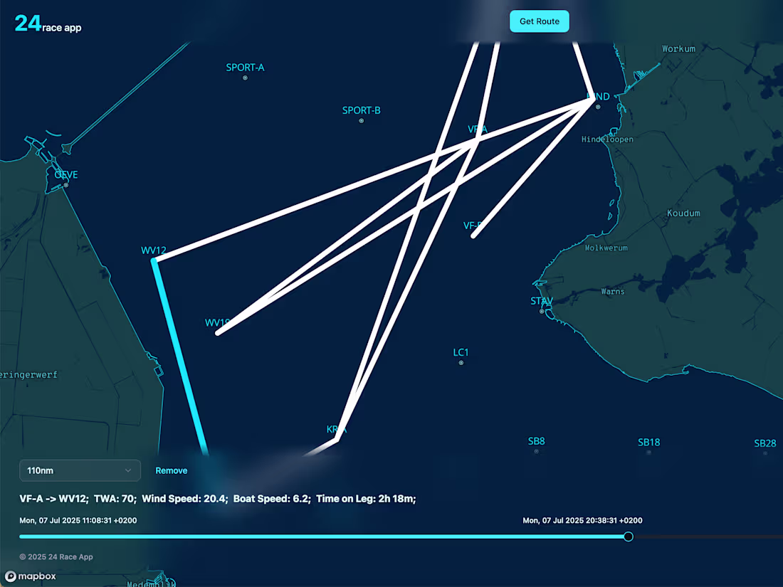 Cover image for 24uurszeilrace.app – Sail Smarter, Race Better