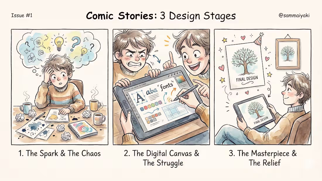 Cover image for After designing for years you tend to forget these faces. Wh...