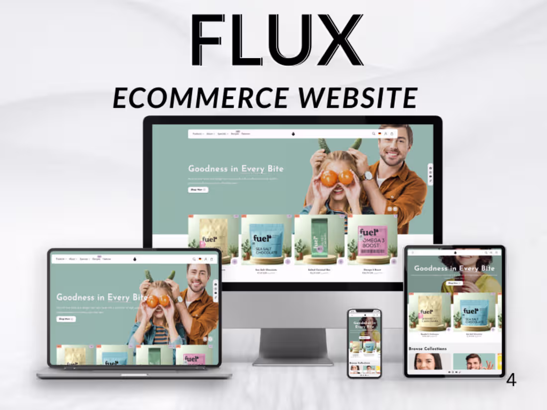 Cover image for Flux E-commerce Website