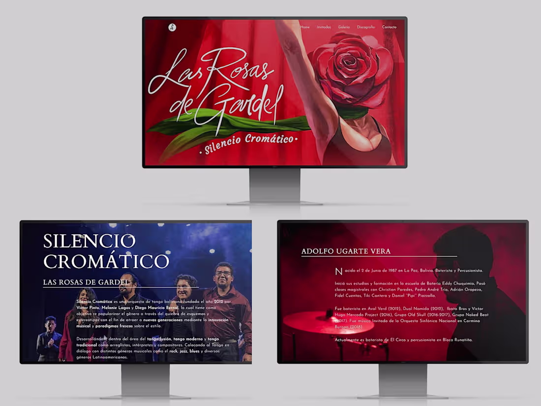 Cover image for Silencio Cromatico - Tango Orchestra