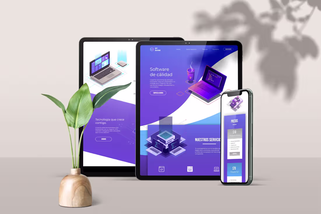 Cover image for Tech Agency Website UI/UX Design | High-Impact Digital Website
