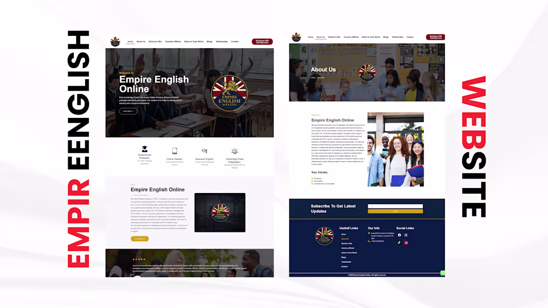 Cover image for this is our education website