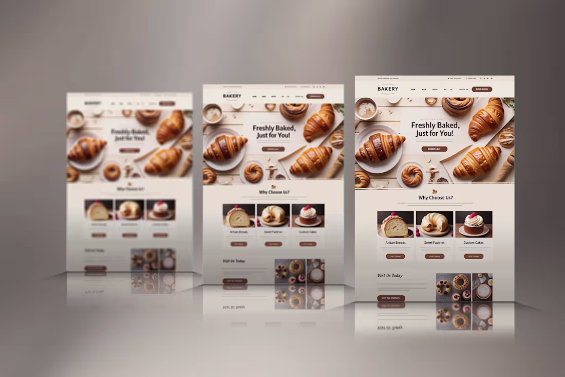 Cover image for Framer Website | Framer Bakery Website | Framer