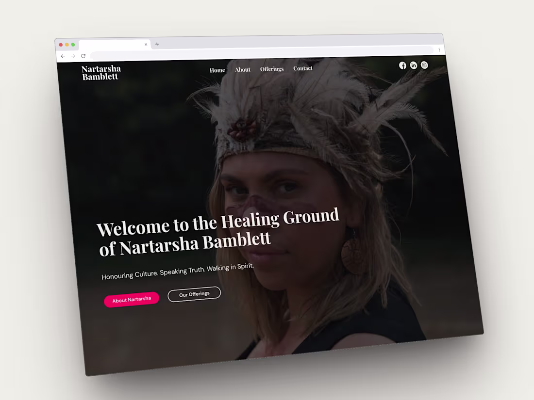Cover image for Nartarsha Bamblett