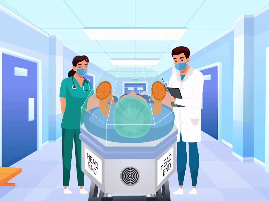 Cover image for 2D Animation Medical Product Explainer Video – Isolation Pod