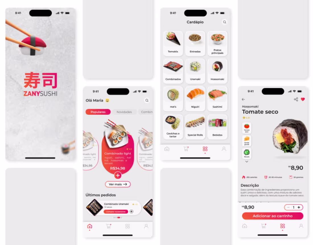 Cover image for Zany Sushi Delivery