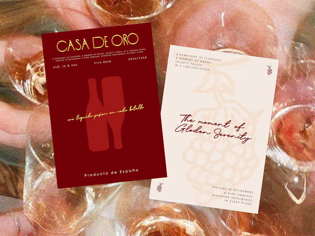 Cover image for CASA DE ORO - Spain Wine Brand