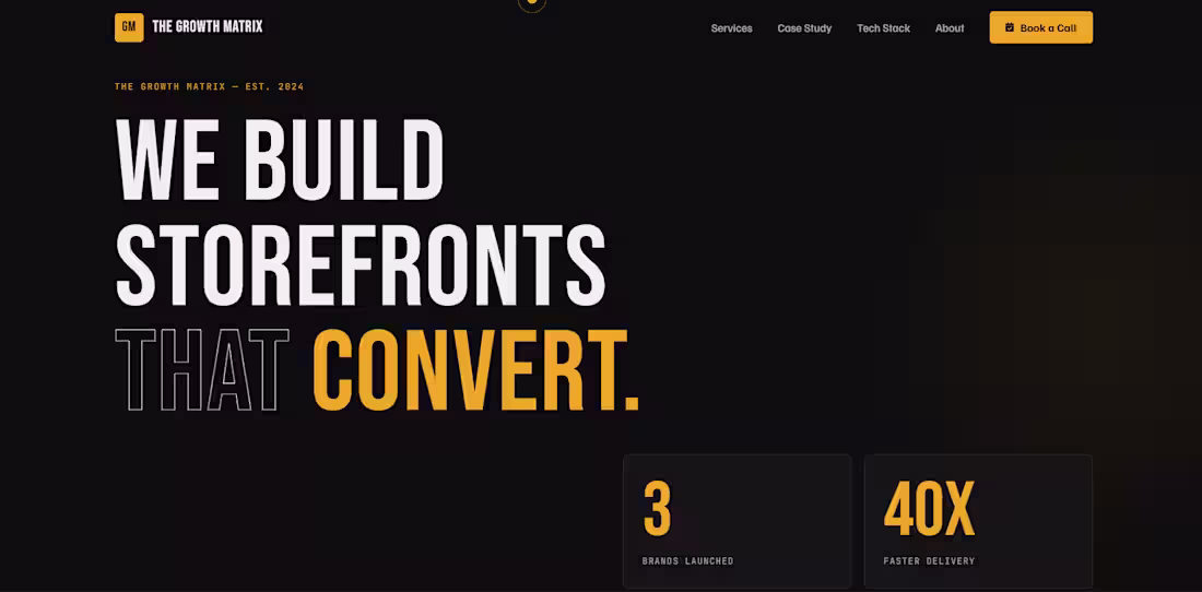 Cover image for Just made a professional website