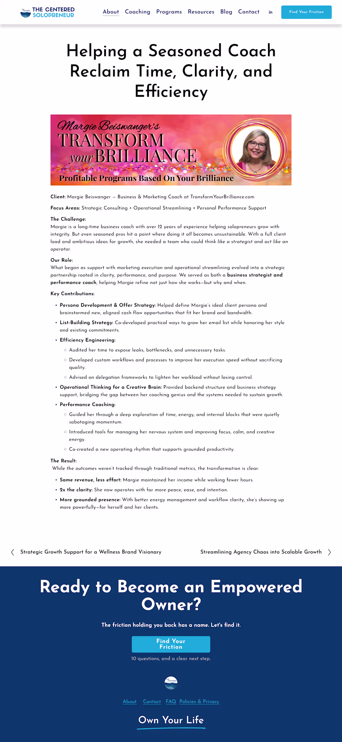Cover image for I helped a six figure business owner reclaim 8 hours per wee...