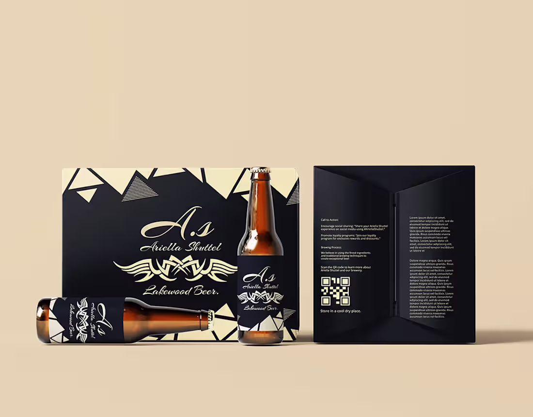 Cover image for Ariella Shuttel Beer Branding and Packaging