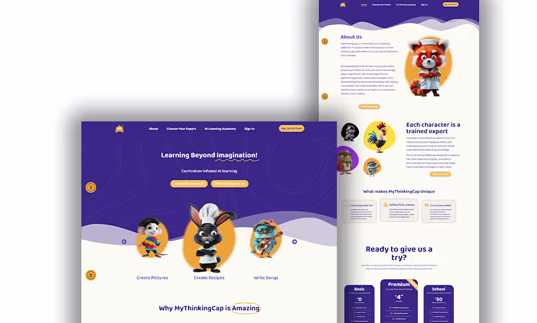 Cover image for 🧑‍🎓 eLearning Website Design &