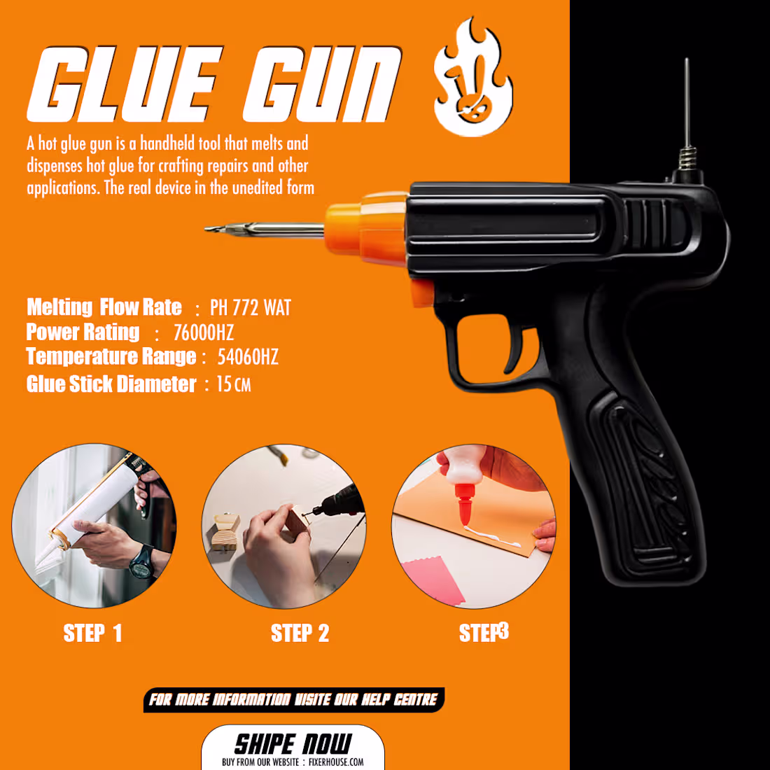 Cover image for Projektname: Glue Gun — Product Presentation