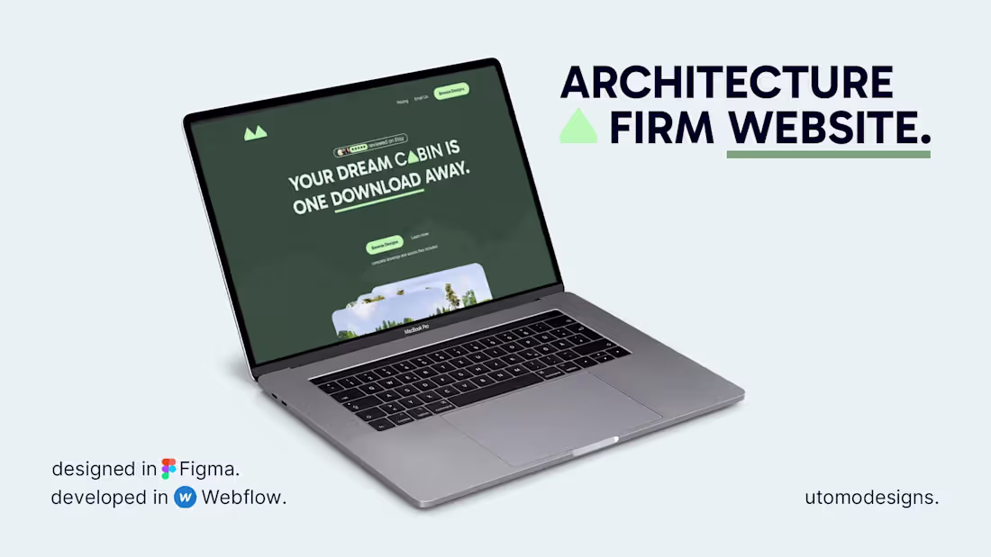 Cover image for Architecture Firm Web Design & Webflow Development