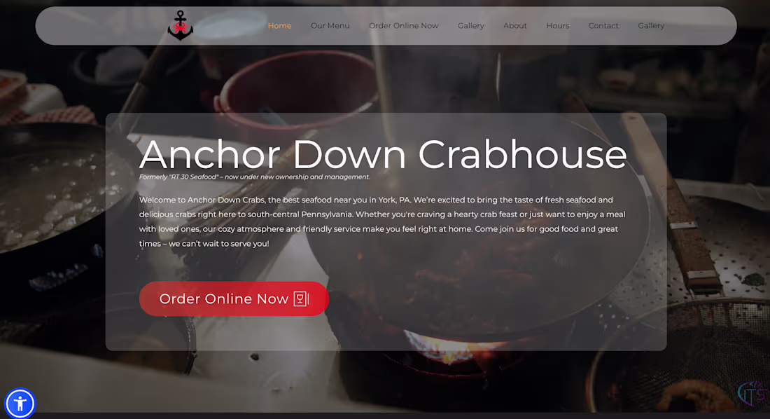 Cover image for Anchor Down Crabhouse