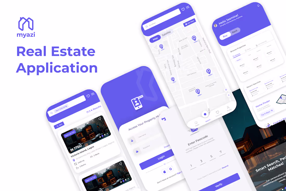 Cover image for Myazi-Real estate mobile application