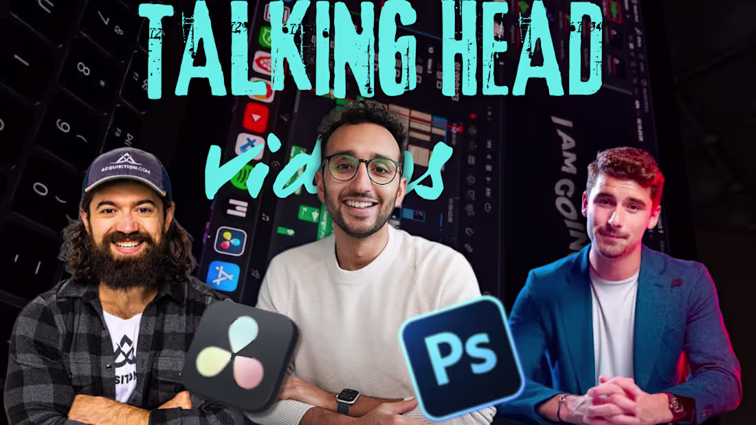 Cover image for clean professional talking head video