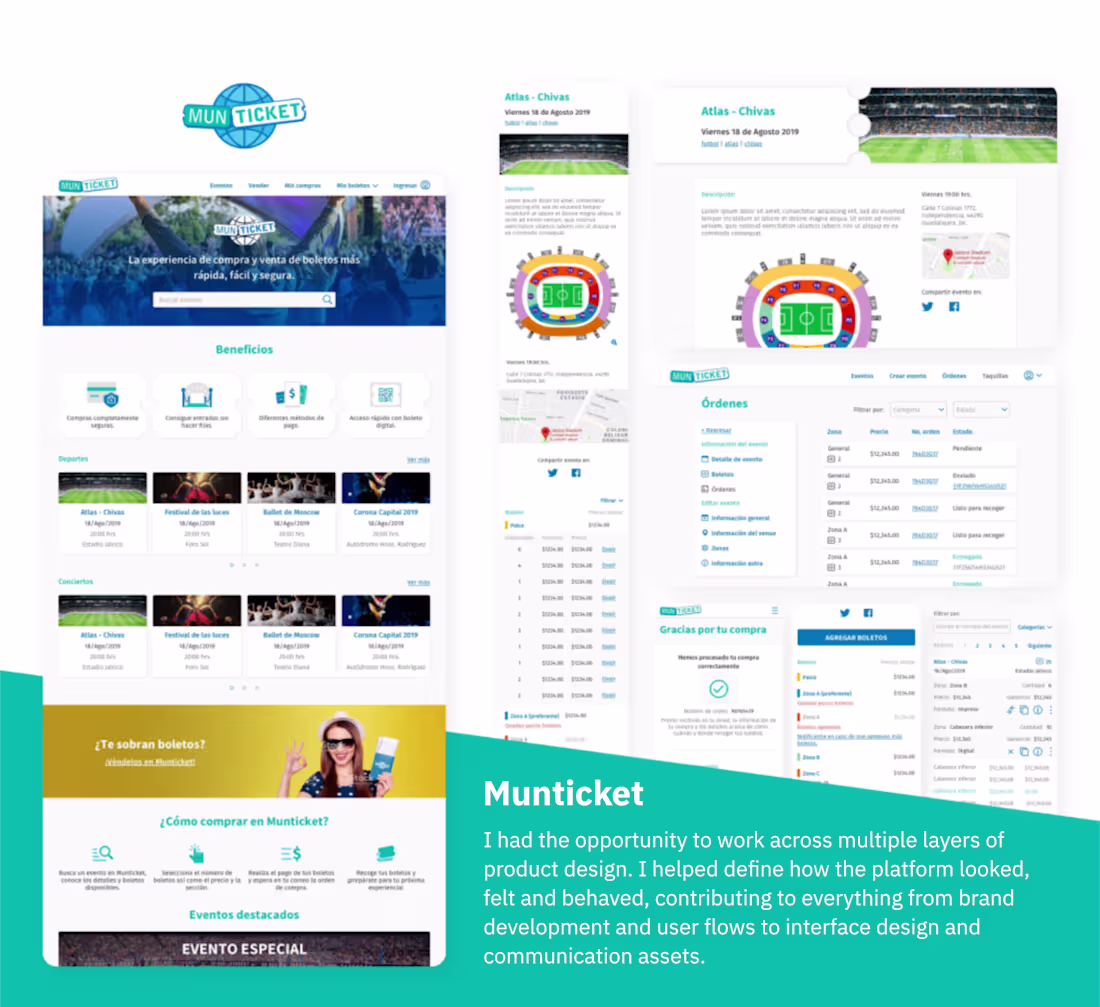 Cover image for Ticket resale marketplace for events.