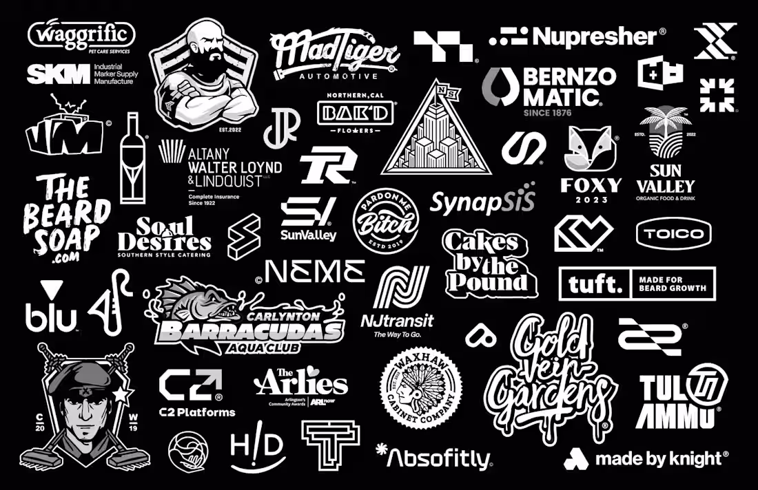 Cover image for A variety Brand identity marks!