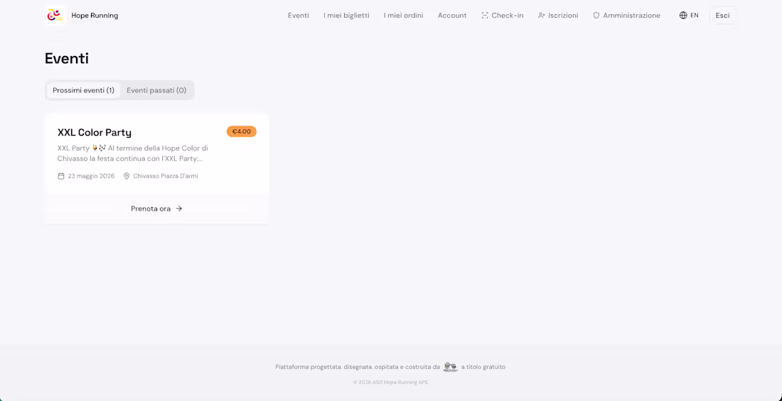 Cover image for A ticketing platform for the