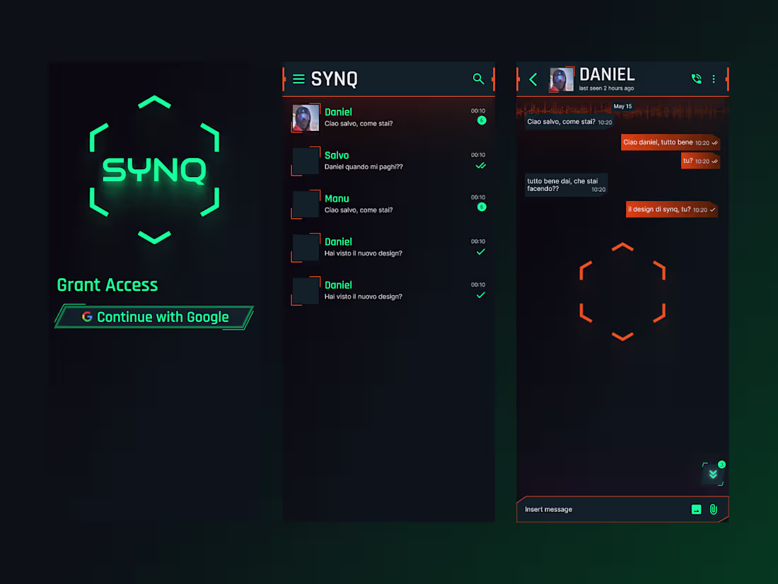Cover image for SYNQ – Redefining Mobile Chat