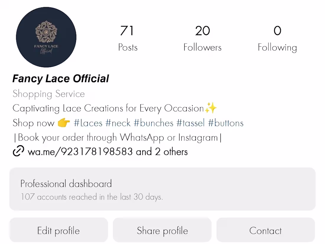 Cover image for Instagram and Facebook page management