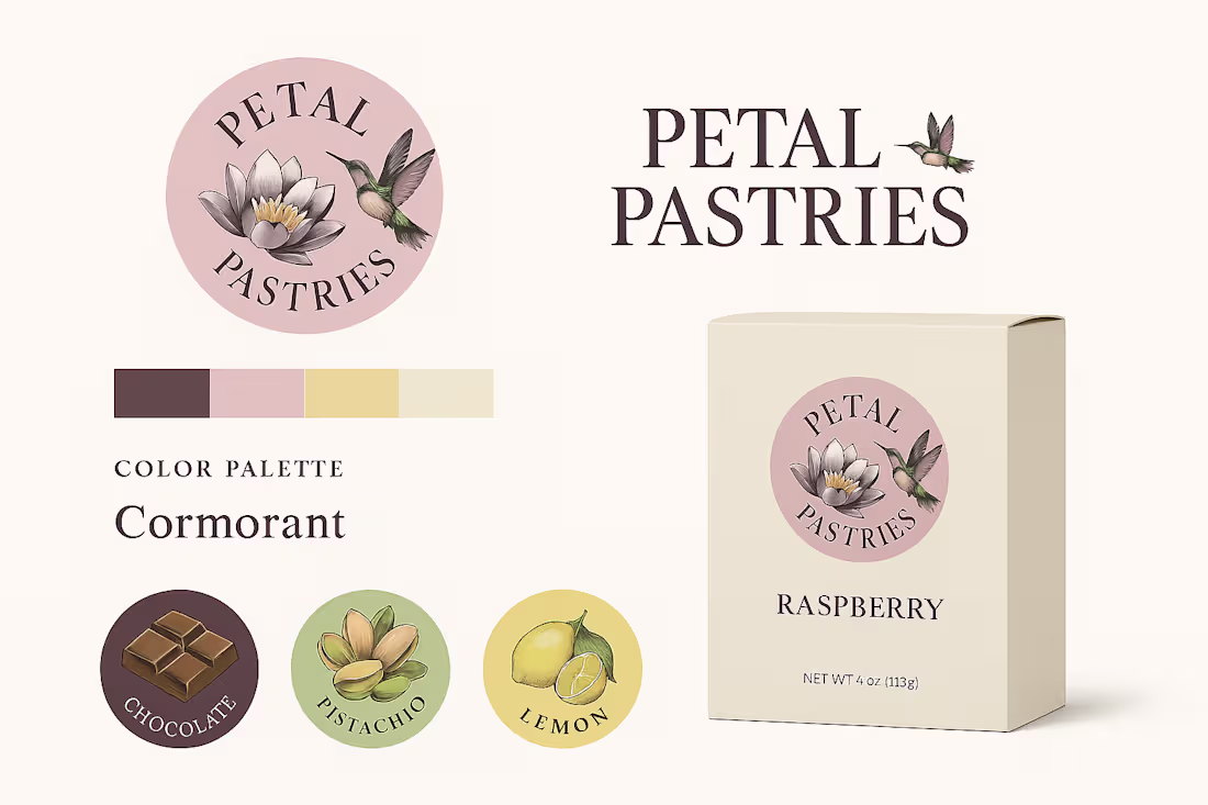 Cover image for Logo & Packaging Design for Petal Pastries