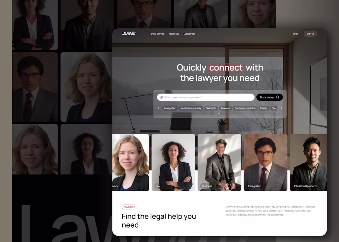 Cover image for Lawpair Fullstack Platform