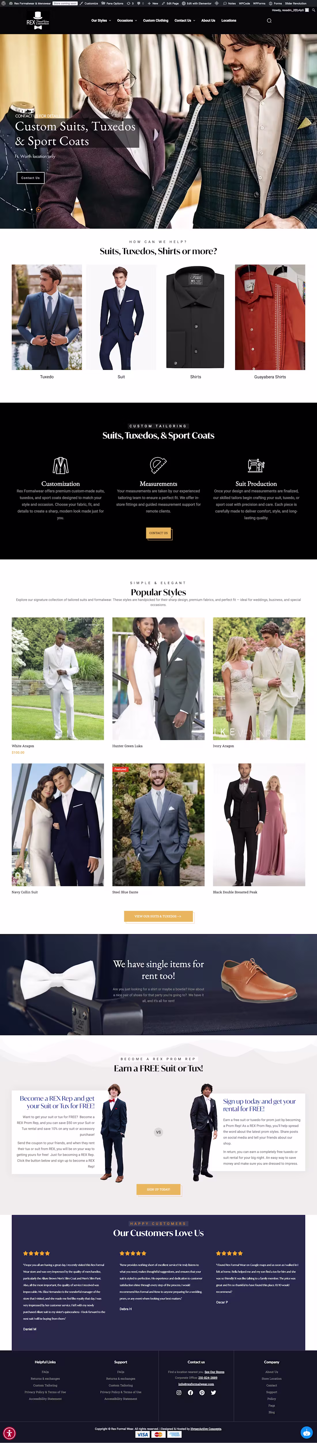Cover image for I created a complete website