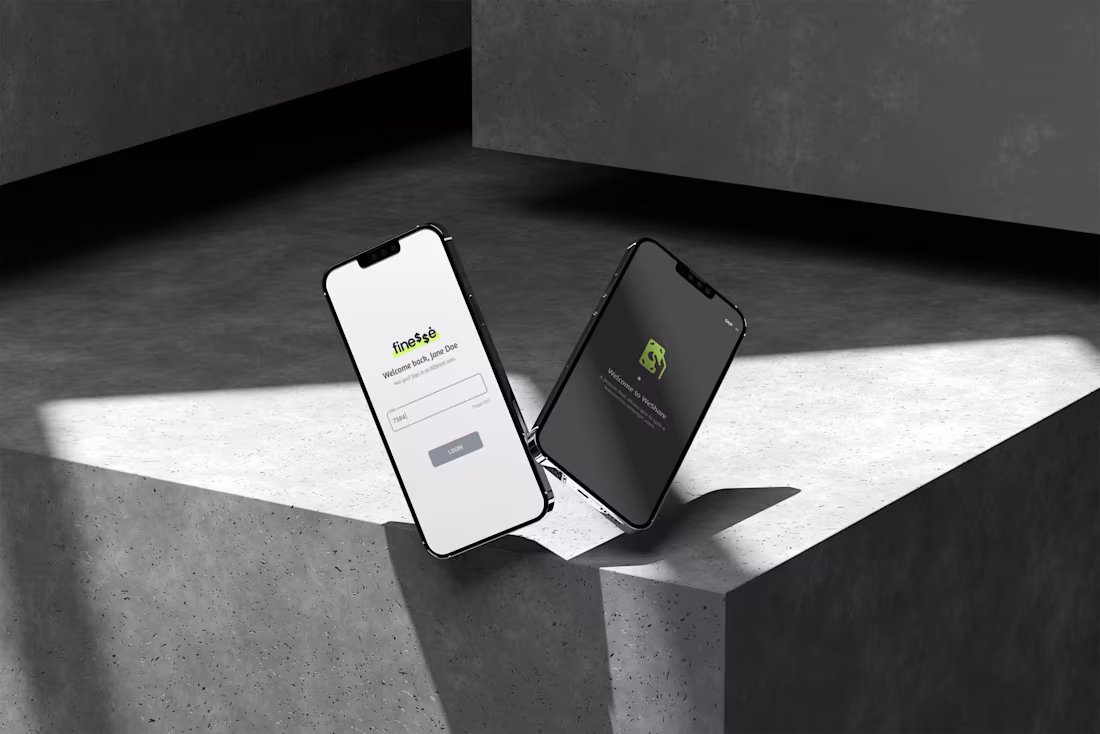 Cover image for  Finesse, a Banking App UX/UI Design