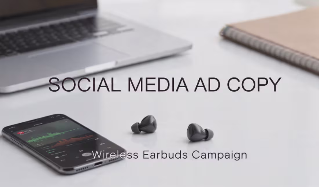Cover image for Wireless Earbuds – Social Media