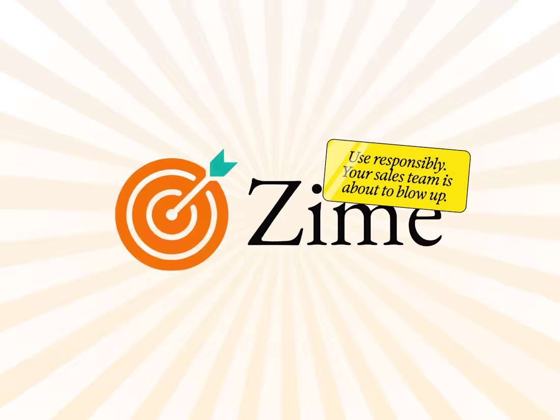 Cover image for Behavioral Science-Driven Website for Zime