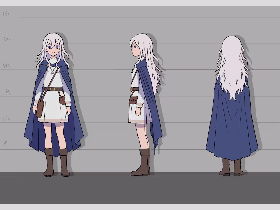 Cover image for Anime Character Design – Turnaround